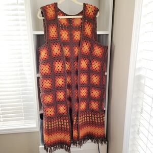 Granny Square Vest #2891